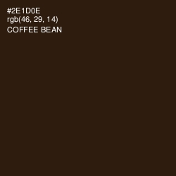 #2E1D0E - Coffee Bean Color Image